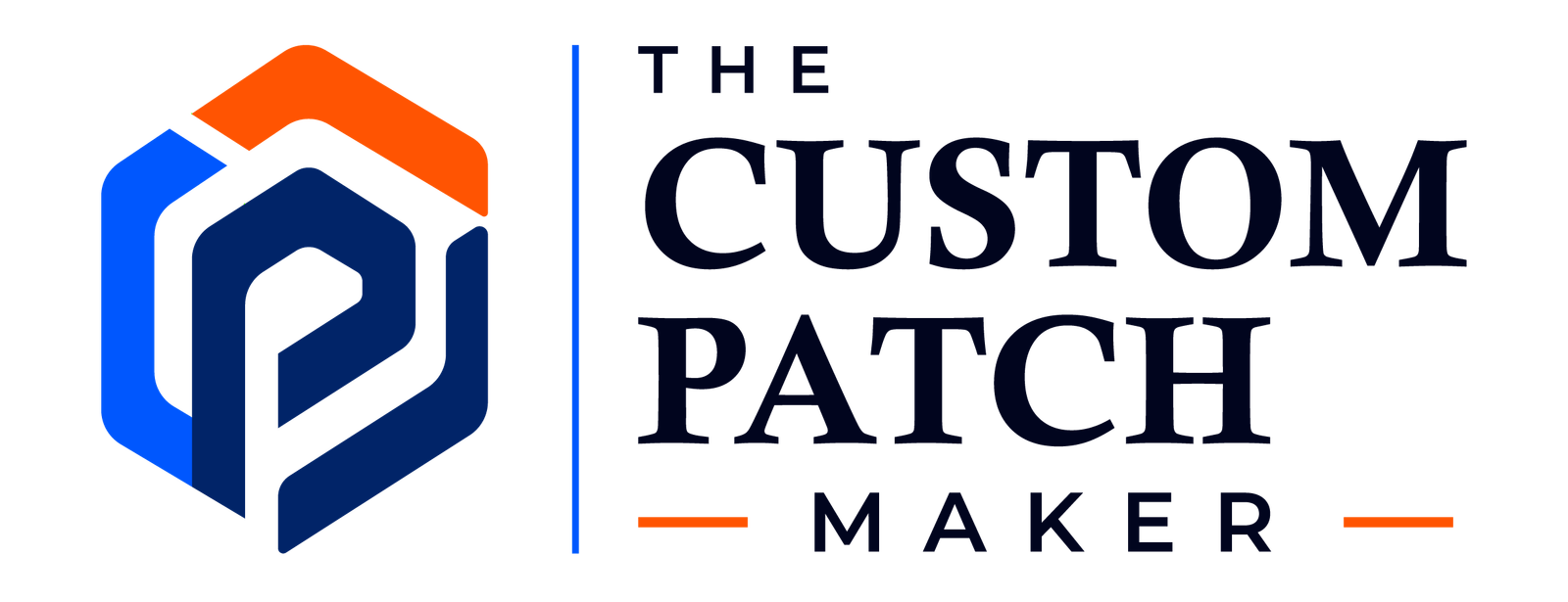 the custom patch maker logo